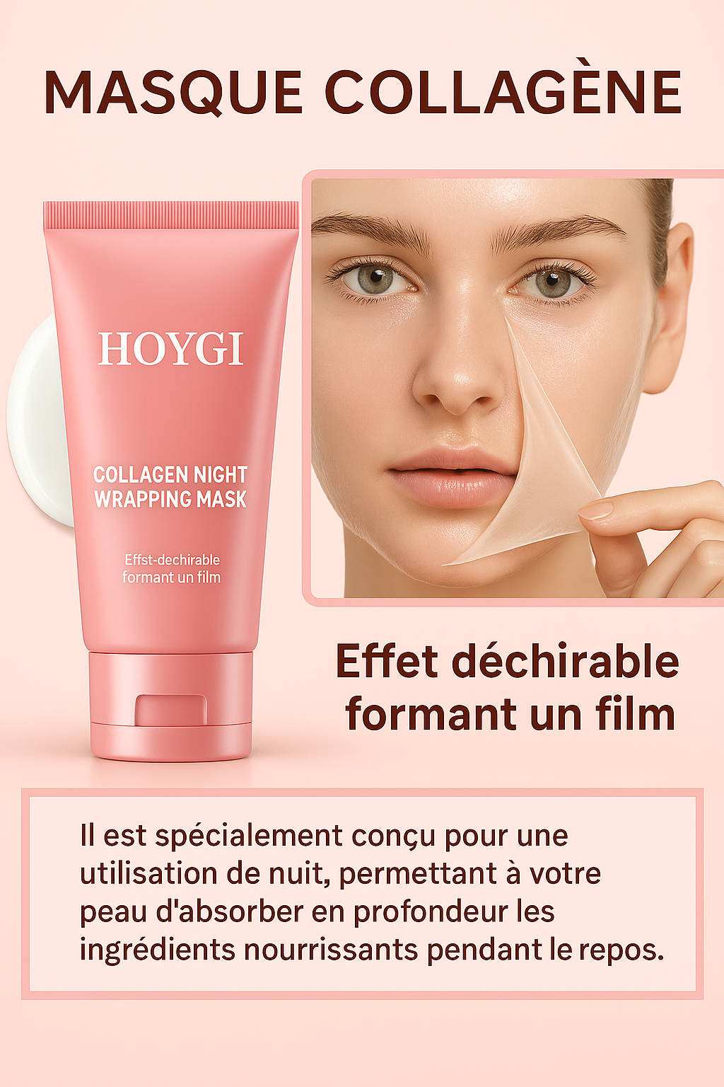 Masque Visage Collagène